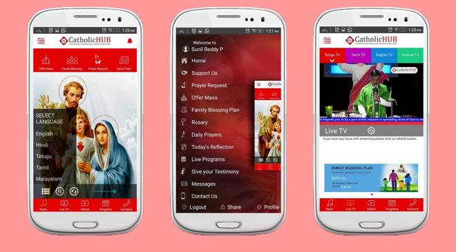 Catholic Media screens
