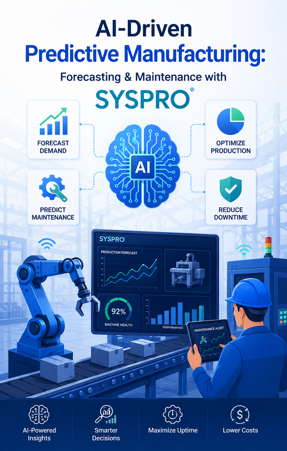 AI-Driven Predictive Manufacturing: Forecasting and Maintenance with SYSPRO